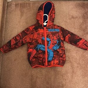 Marvel Spider-Man Reversible Jacket size 2T